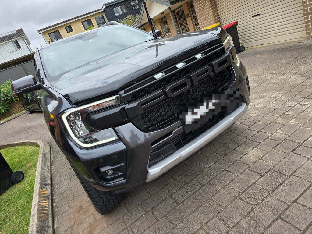 Matte Raptor Style Grille For Ford 2022+