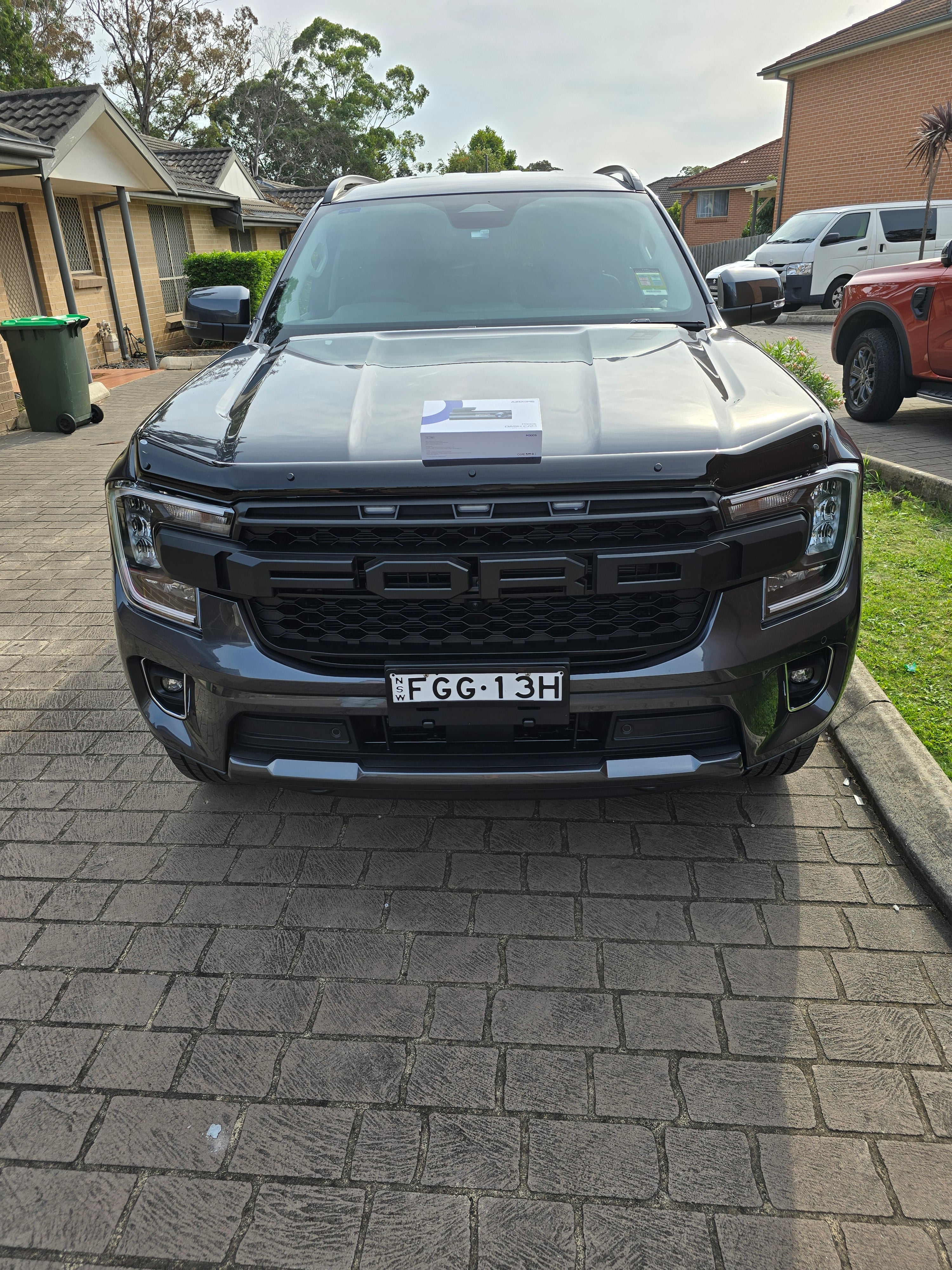 Matte Raptor Style Grille For Ford 2022+