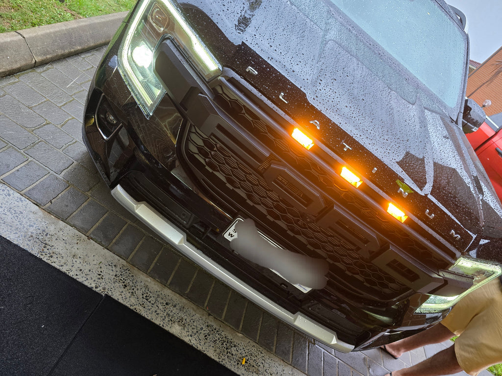 Matte Raptor Style Grille For Ford 2022+