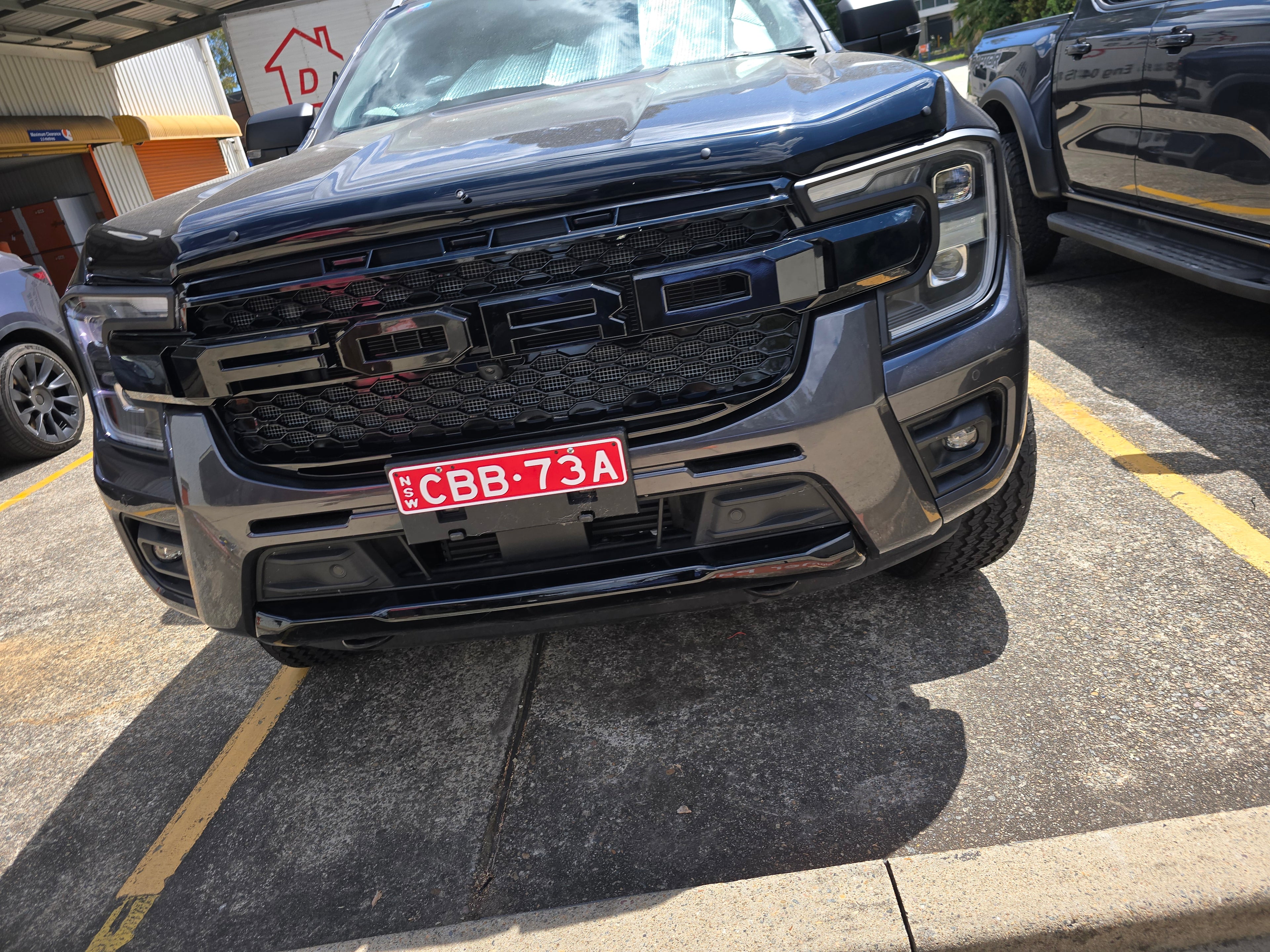 Gloss Raptor Style Grille For Ford 2022+