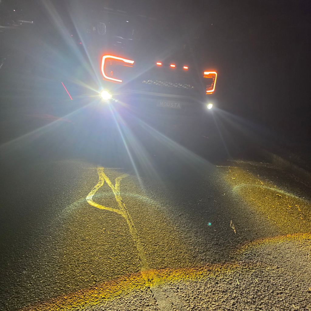 MOUX Laser Fog lights - Suits Next Gen Raptor 2022+