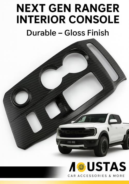 Carbon Fibre console For Ford 2022+