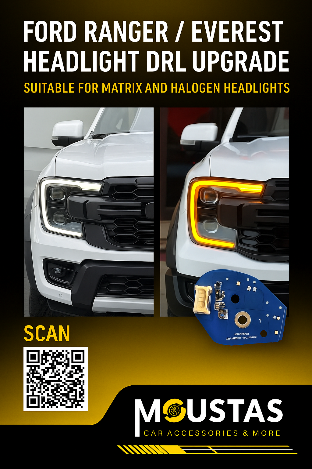 Moux  AMBER DRL For Ford 2022+