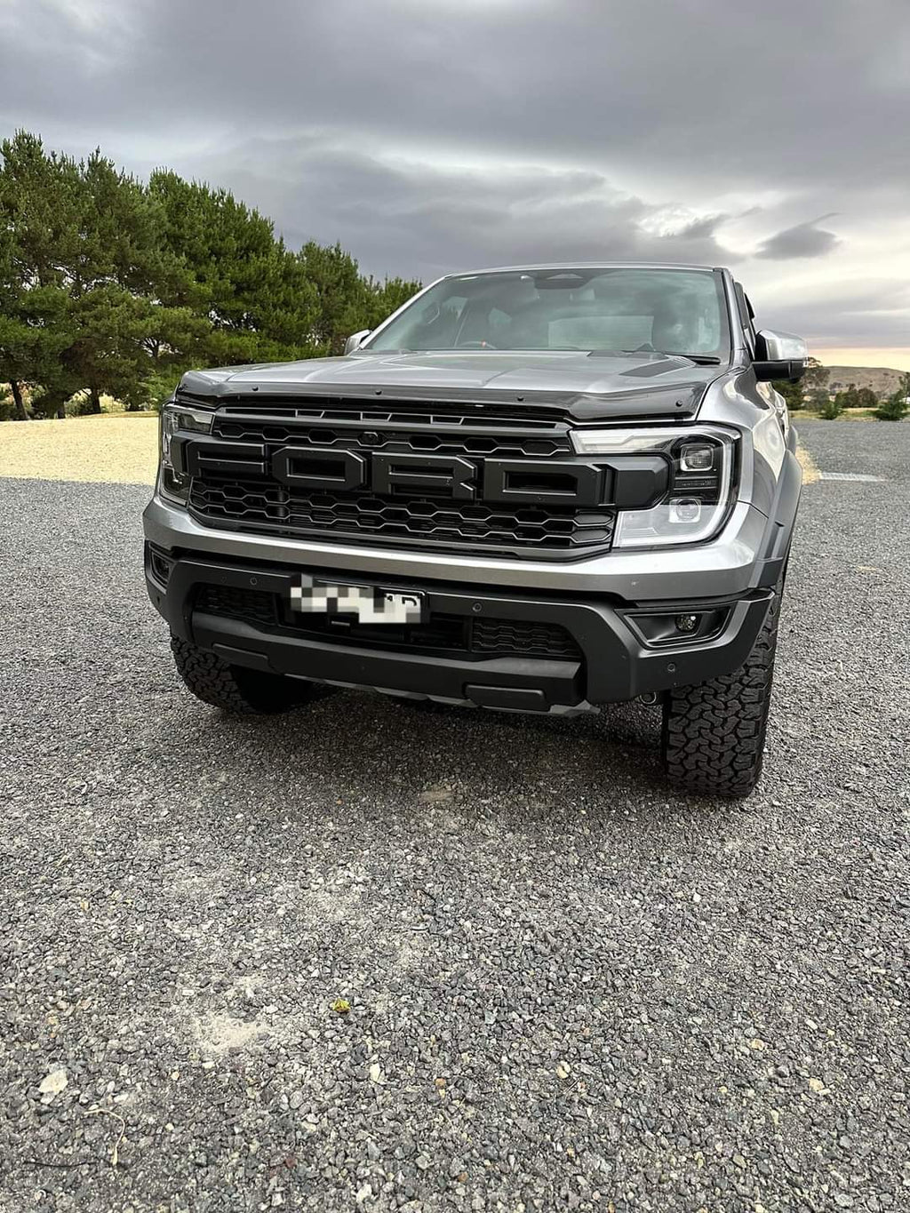 MATTE BLACK PANEL For Ford Raptor 2022+