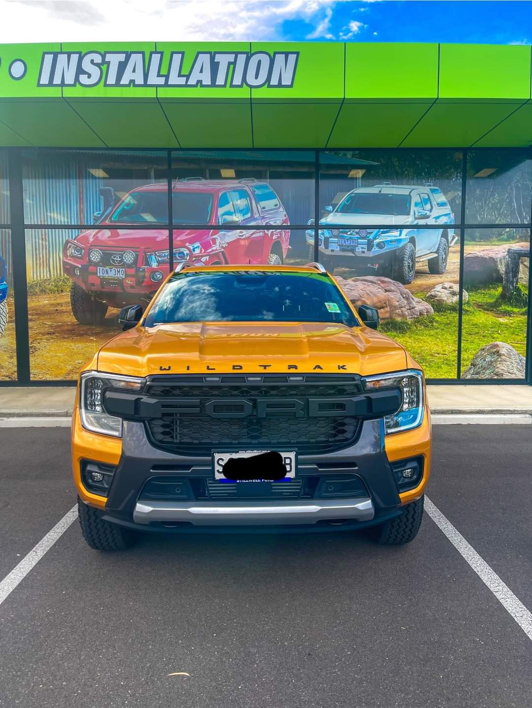 Matte Raptor Style Grille For Ford 2022+