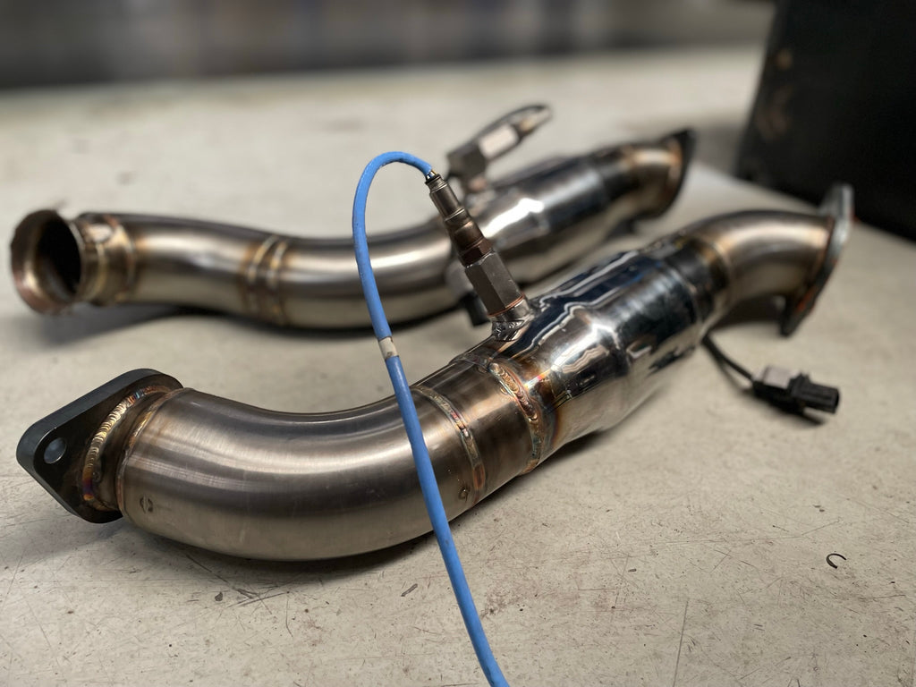 Dynomotive - Next Gen Raptor Ranger V6 TT down Pipes