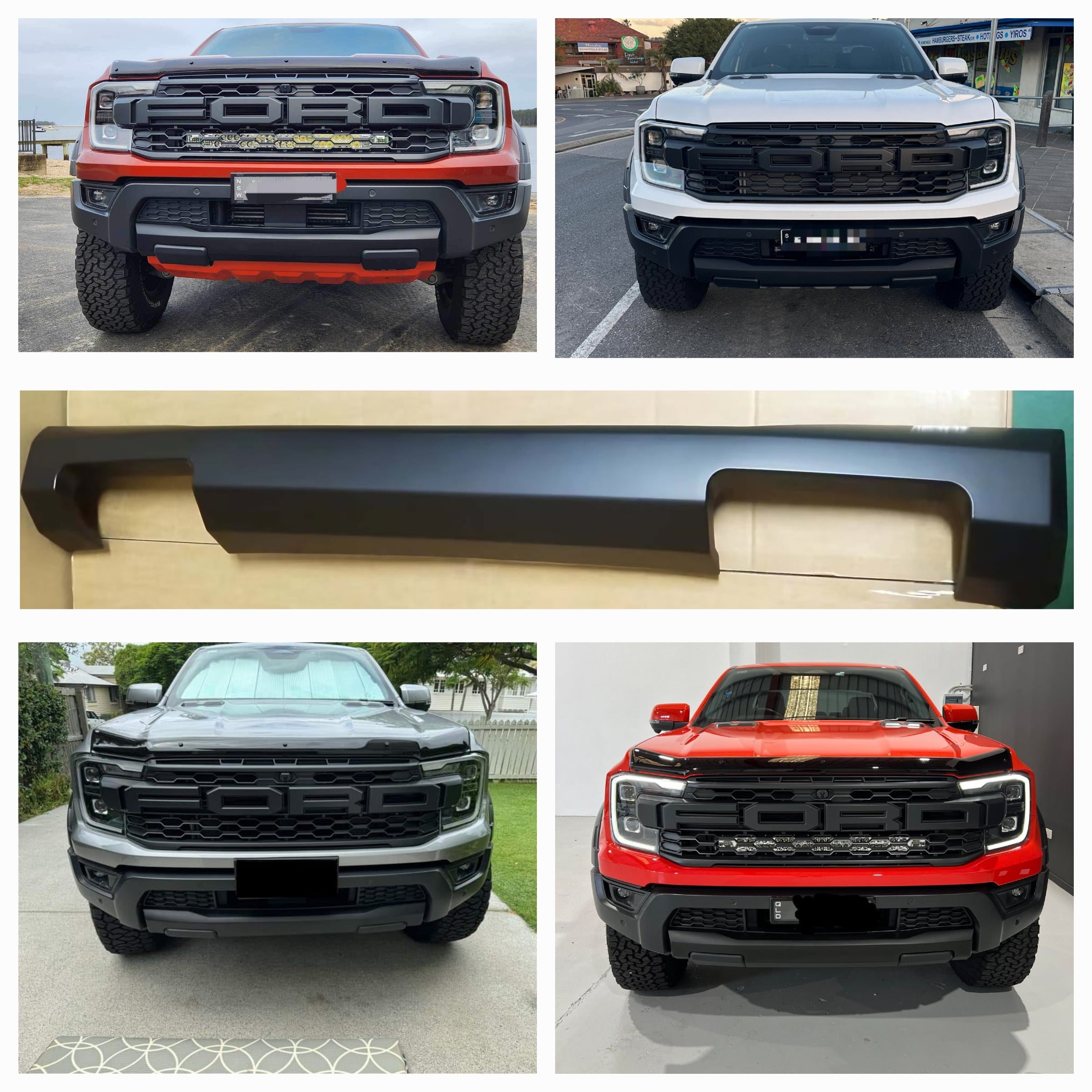 MATTE BLACK PANEL For Ford Raptor 2022+