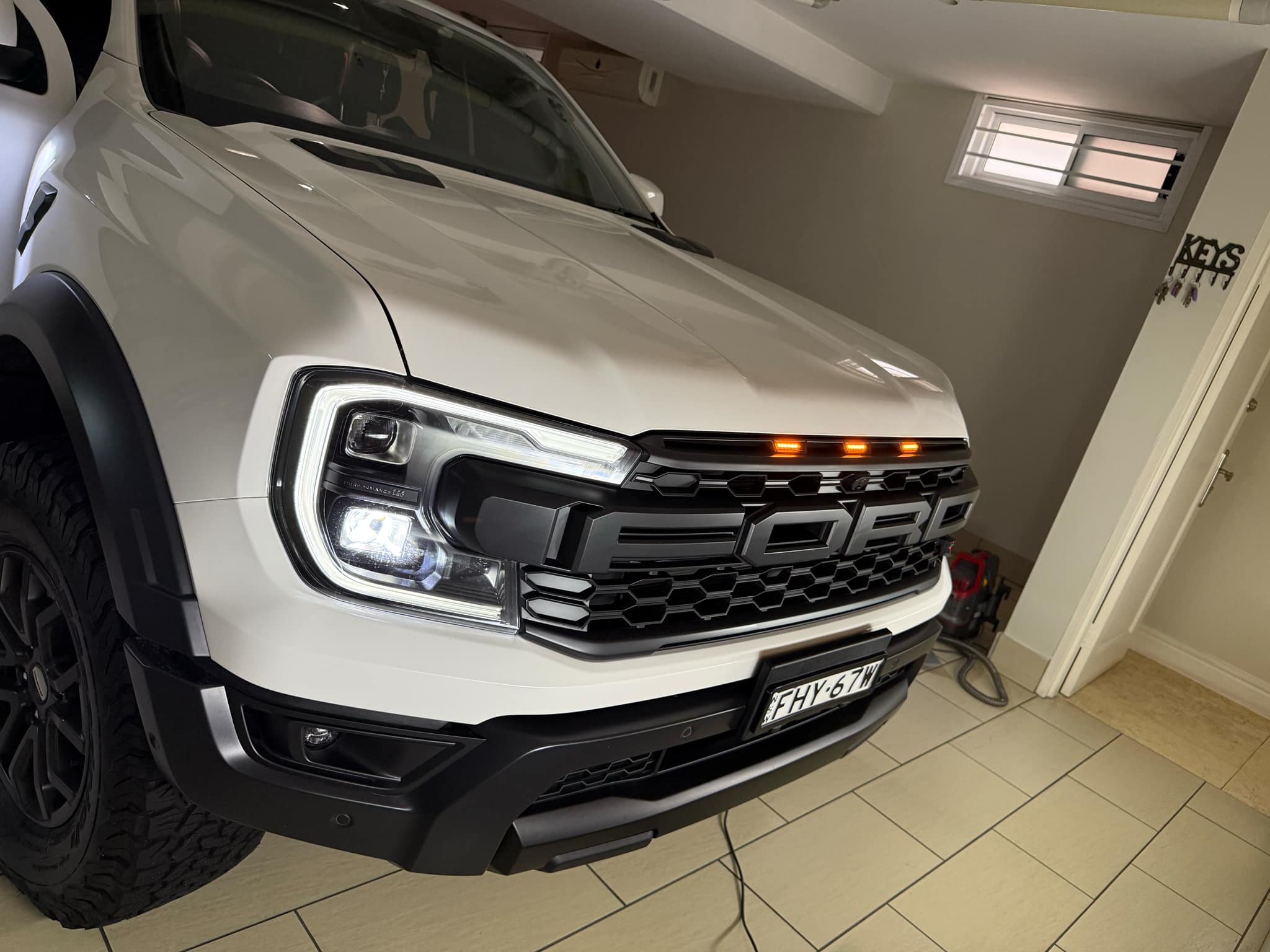 R Grille LED panel For Ford Raptor 2022+