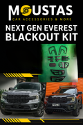 Black out kit for Ford Everest 2022+
