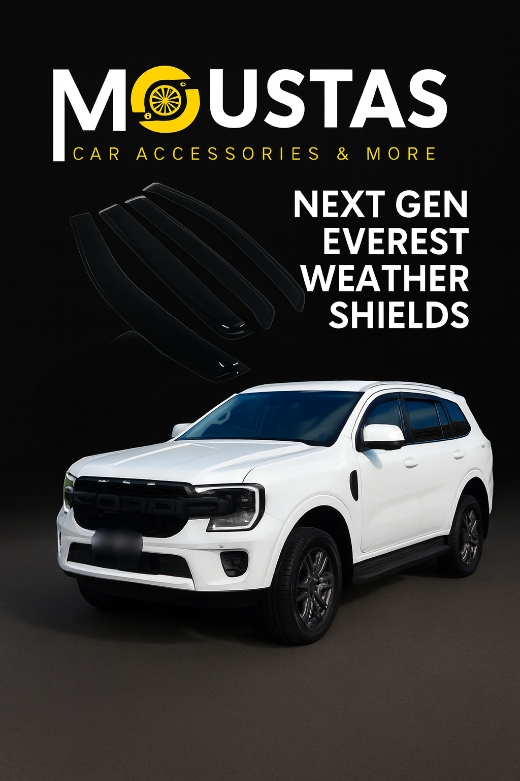 Weather shields For Ford Everest 2022+