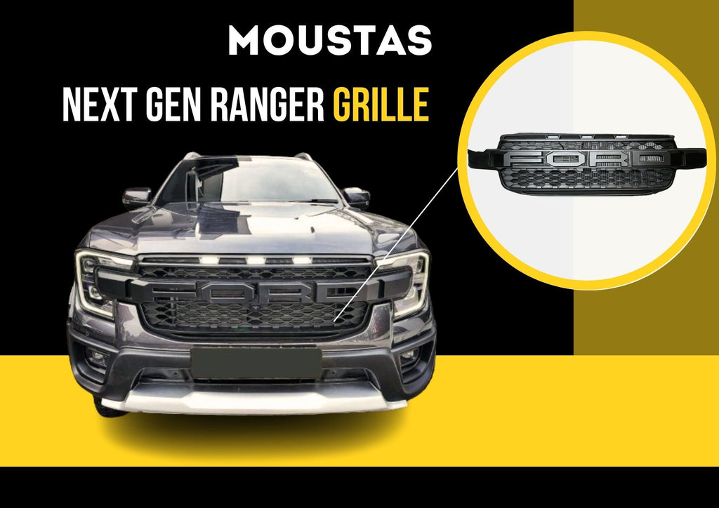 Raptor Style grille "Carbon Fibre Effect" For Ford Ranger 2022+