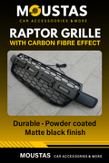 Raptor Style grille "Carbon Fibre Effect" For Ford Ranger 2022+