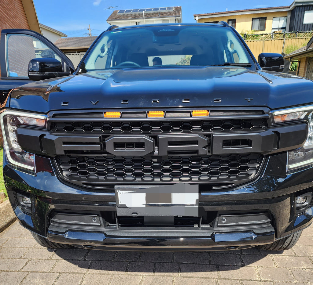 Matte Raptor Style Grille For Ford 2022+
