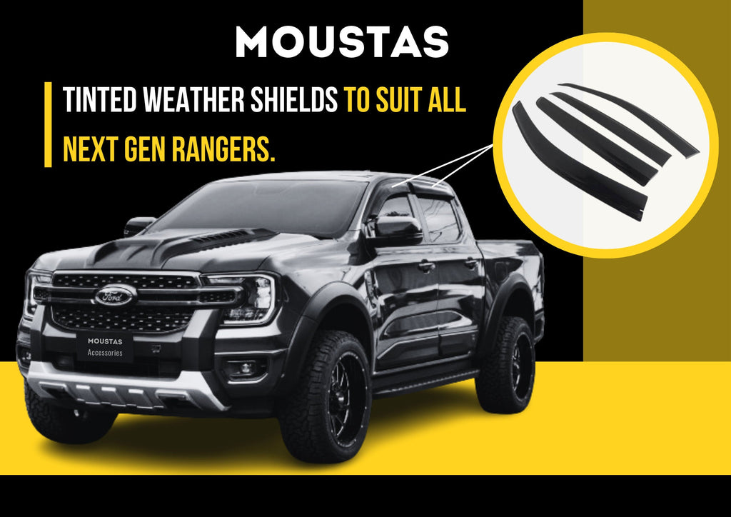 Weather sheilds For Ford Ranger 2022+