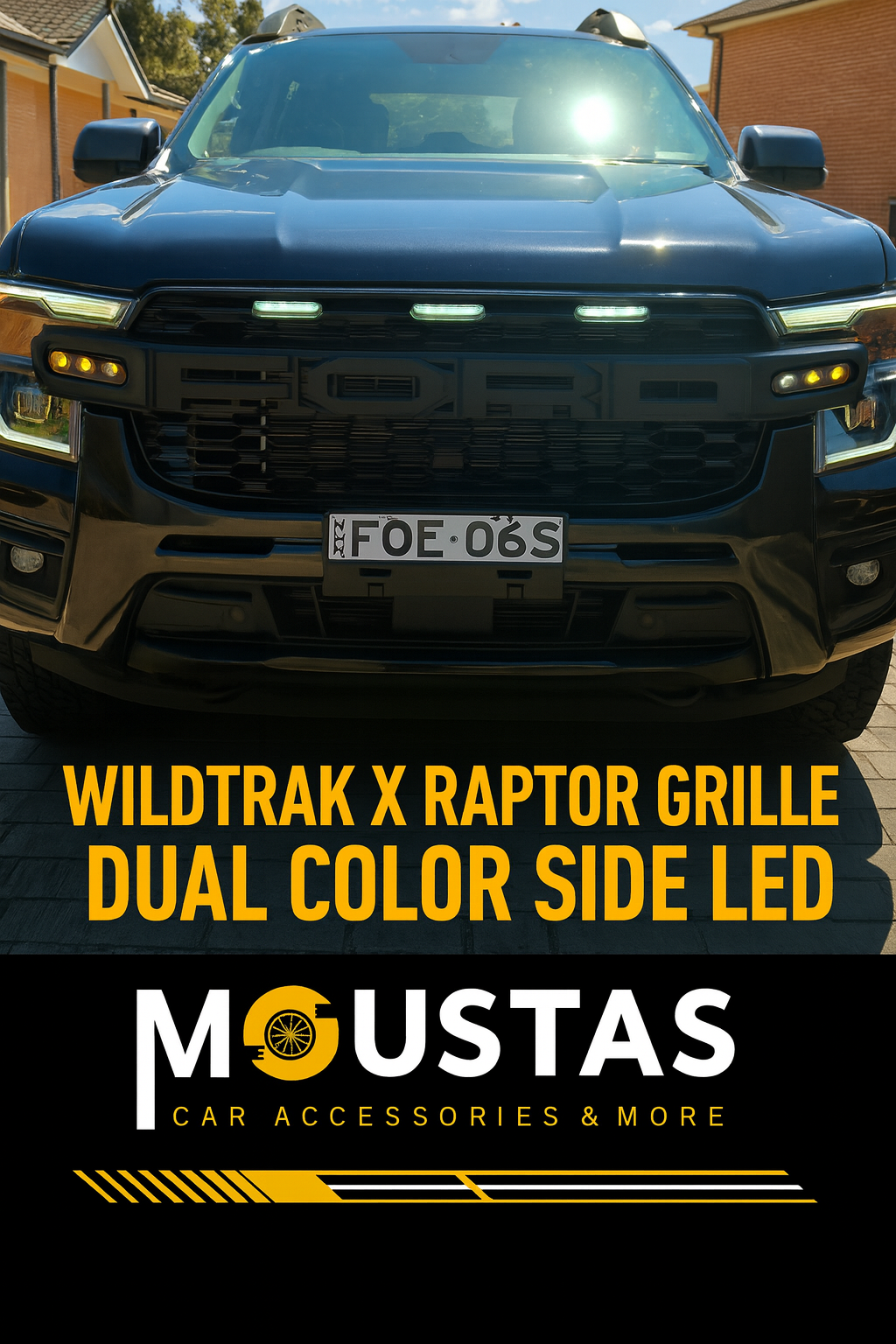 Wildtrak X Raptor Style grille For Ford 2022+