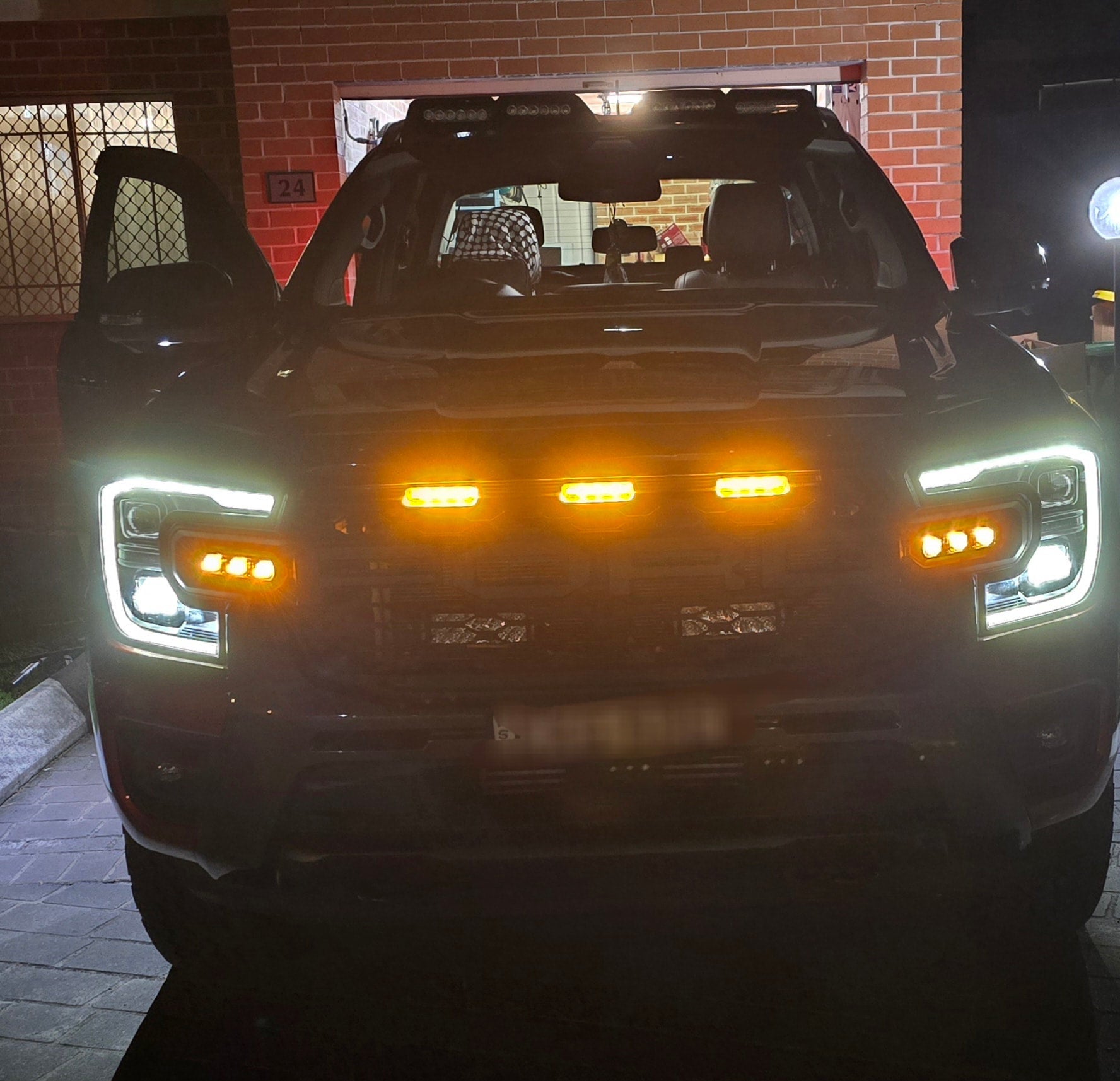 Wildtrak X Raptor Style grille For Ford 2022+