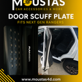 Door sill plates for Ford Ranger 2022+