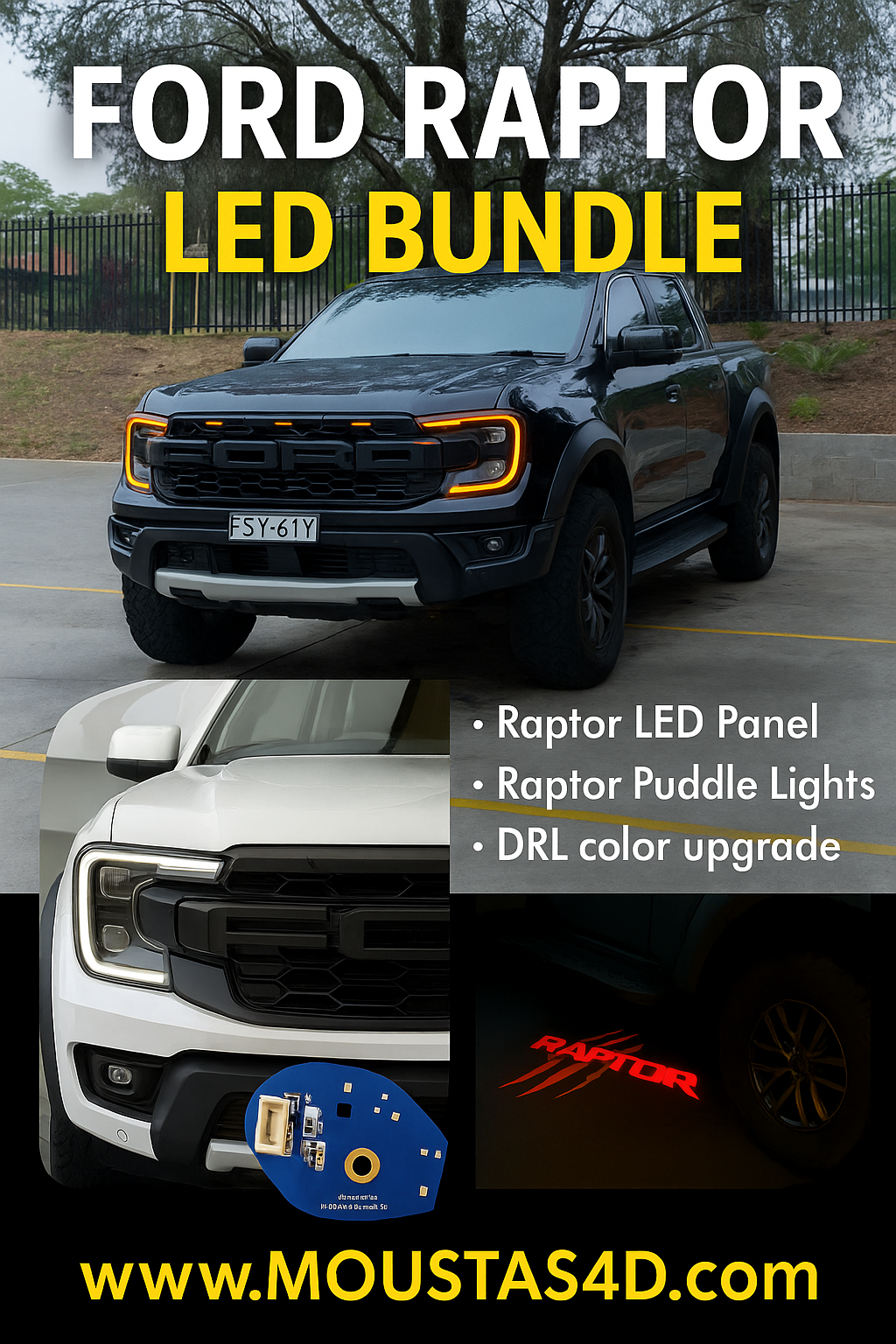 LED Bundle for Ford Raptor 2022+