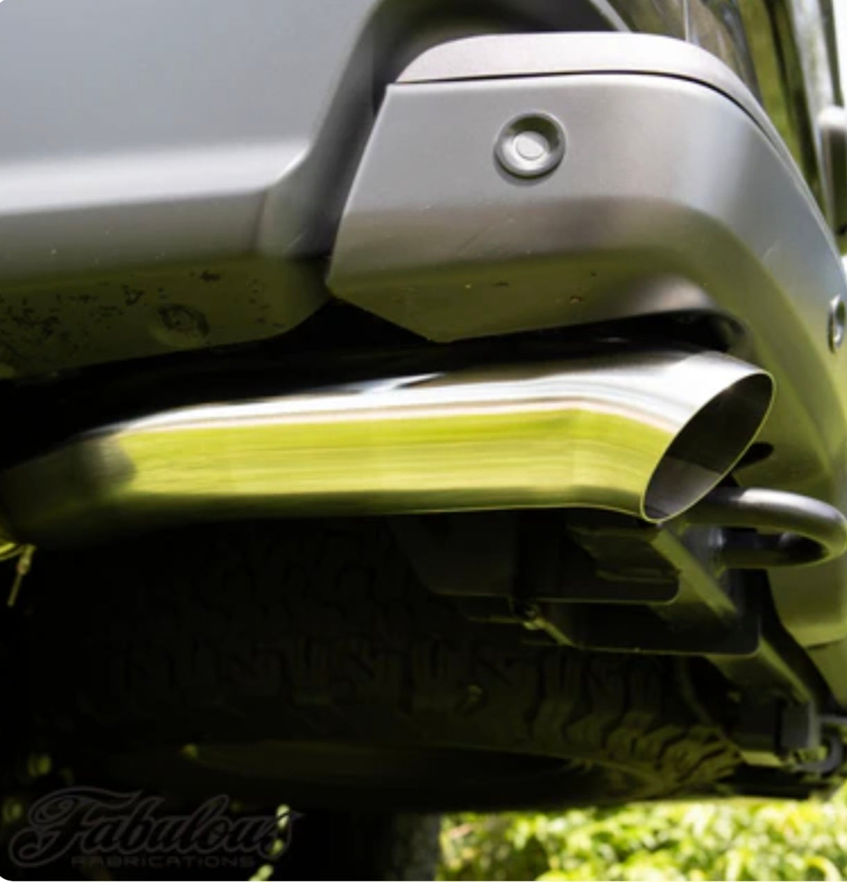 Fabulous Fabrications - Raptor 2022+ 4 Inch Exhaust Tip