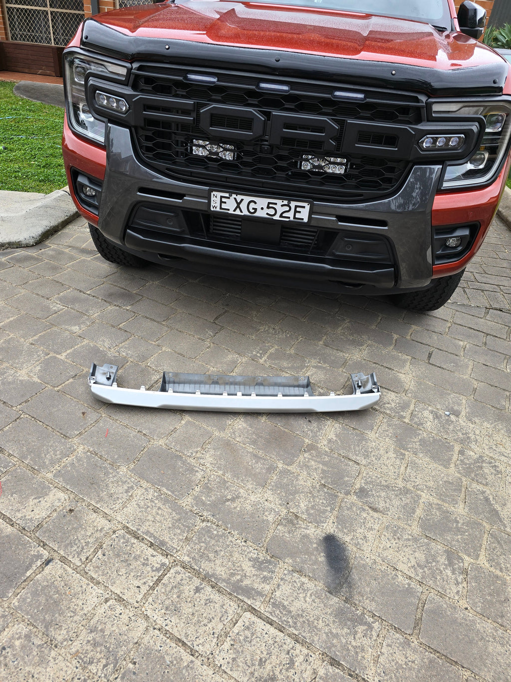 Bumper black Panel for Next Gen Wildtrack 2022+
