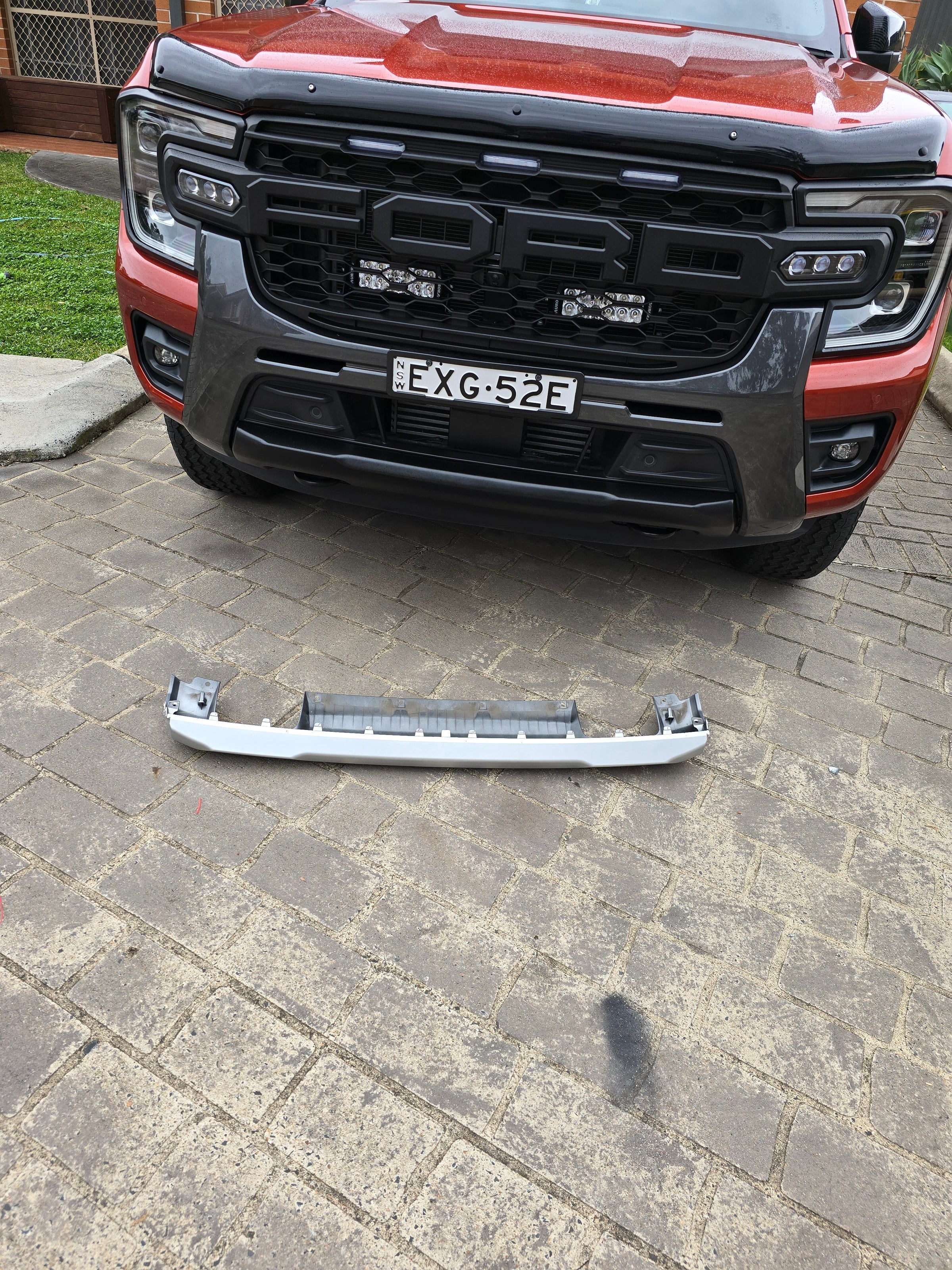 Bumper black Panel for Next Gen Wildtrack 2022+