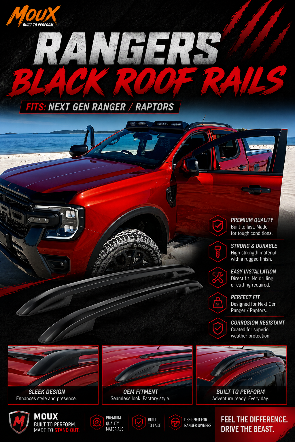 Black Roof Rails