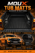 Tub Matts For Ford Ranger 2022+