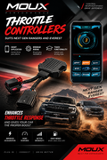 Moux - Throttle controller Suits Next Gen Ford Ranger & Everest