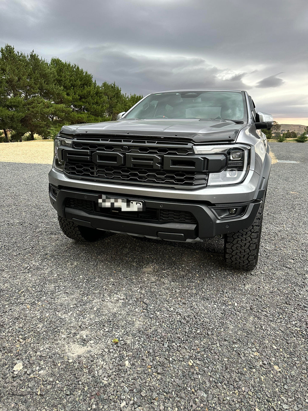 MATTE BLACK PANEL For Ford Raptor 2022+